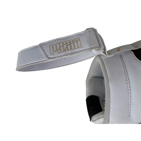 Puma Boys RBD Game 386172-01 White Basketball Shoes Sneakers Youth Size 6.5*Flaw - Picture 8 of 11